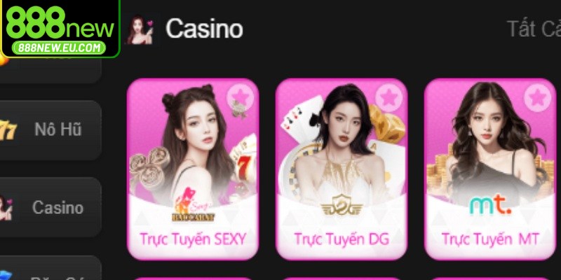 Thế mạnh lớn nhất của Live Casino 888NEW chính là tính ổn định